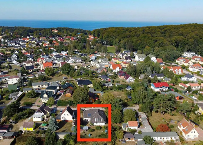 아파트 Bernsteinbad-koserow-haus-fuenf-elemente-ferienwohnung-raum 코세로우